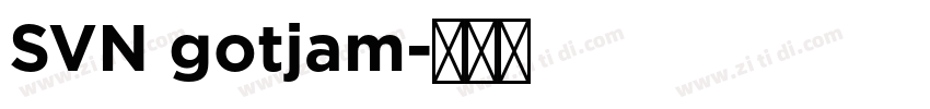 SVN gotjam字体转换